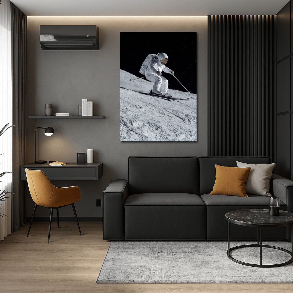 Gravity on Skis: A Space Odyssey