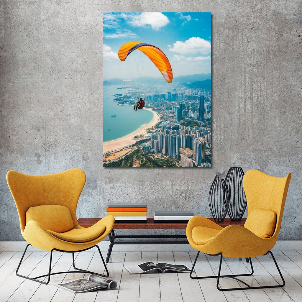 Soaring over the metropolis