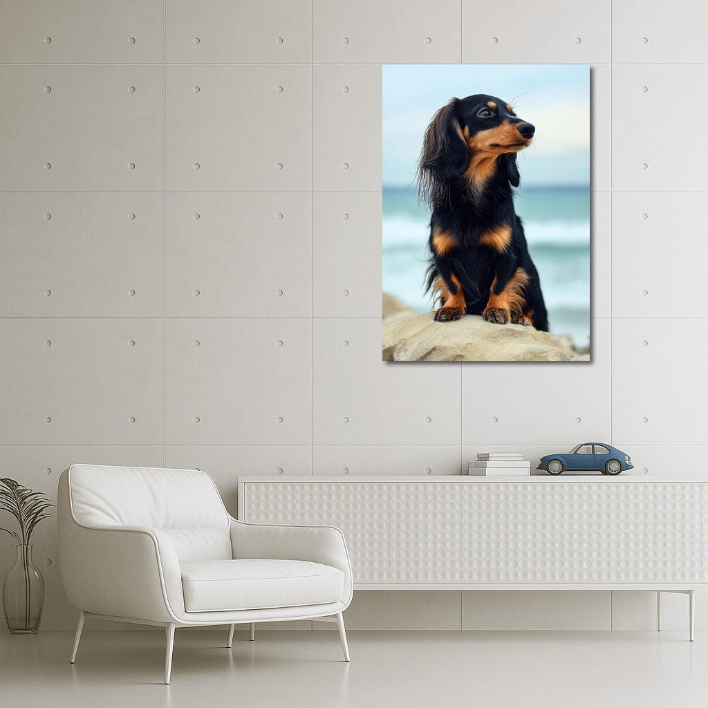 Coastal Charm: Aristocrat in Paws