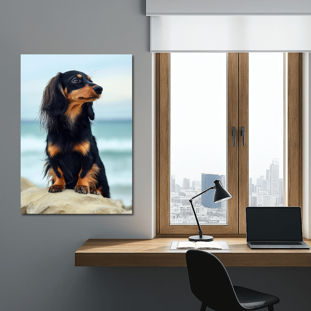 Coastal Charm: Aristocrat in Paws