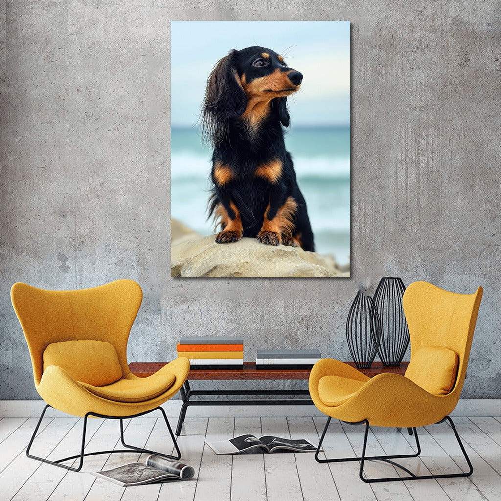 Coastal Charm: Aristocrat in Paws