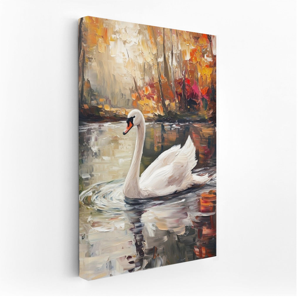 Swan in the Golden Waltz