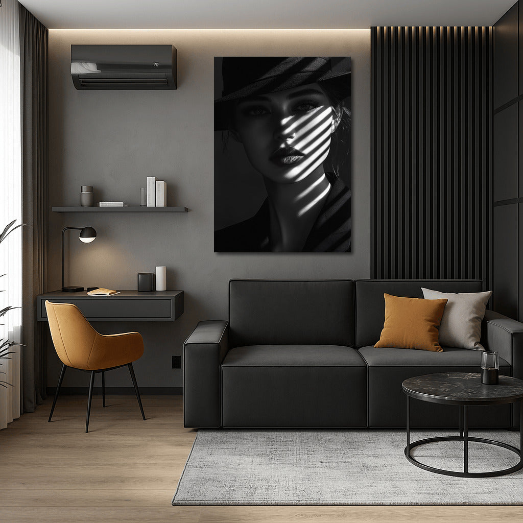 Shadow Dance: Enigmatic Elegance