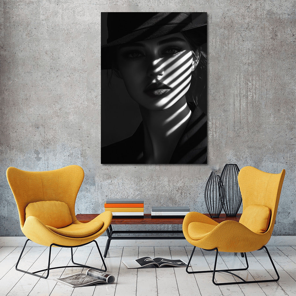 Shadow Dance: Enigmatic Elegance