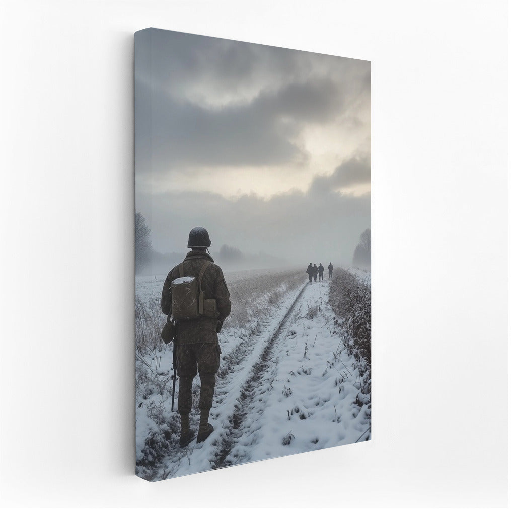 Wanderer in Winter Silence