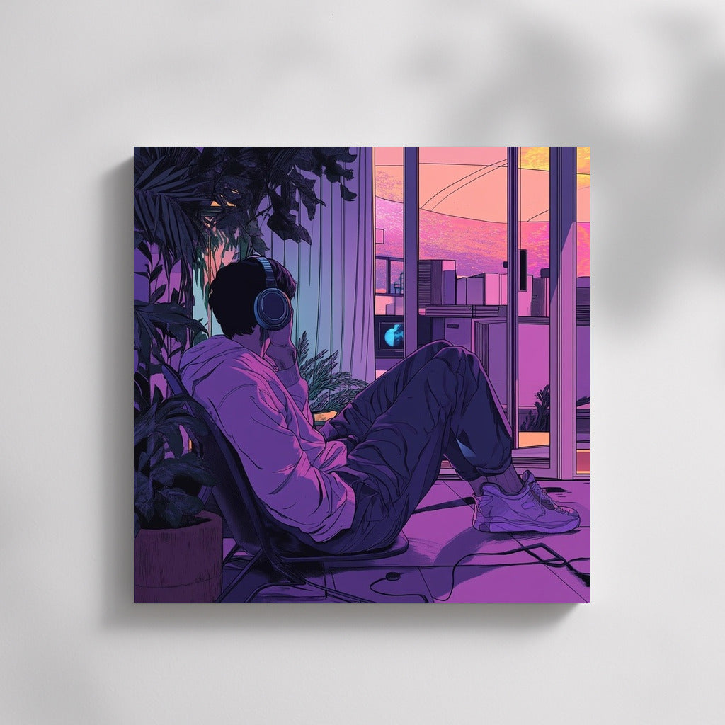 Sunset in the Rhythm of Tranquility