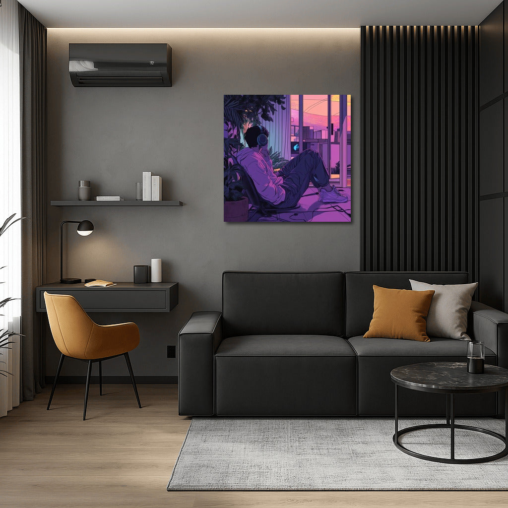 Sunset in the Rhythm of Tranquility