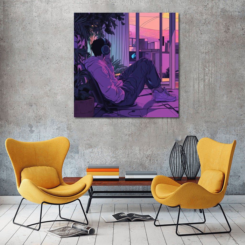 Sunset in the Rhythm of Tranquility