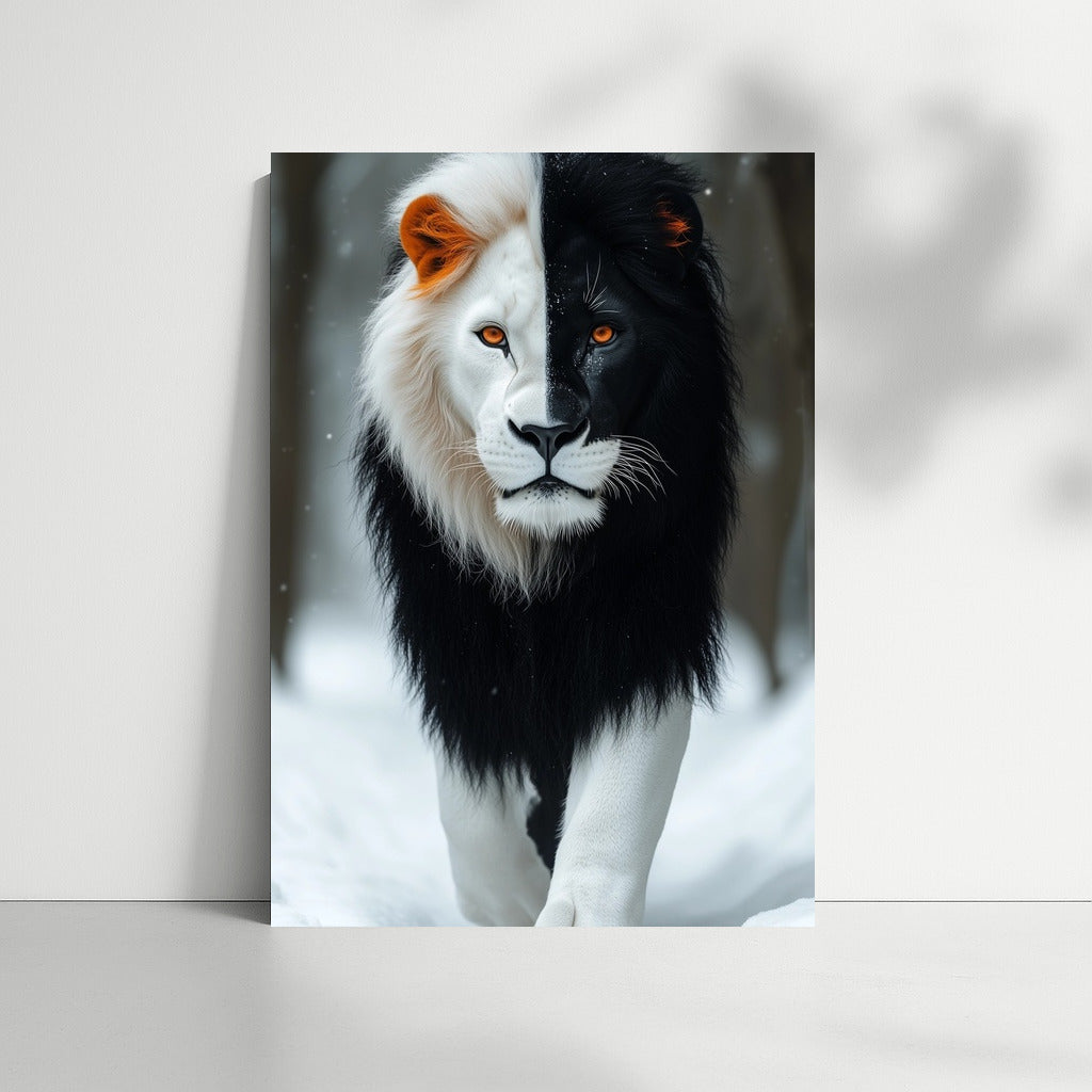 The King of Snows: Lion in Cold Majesty