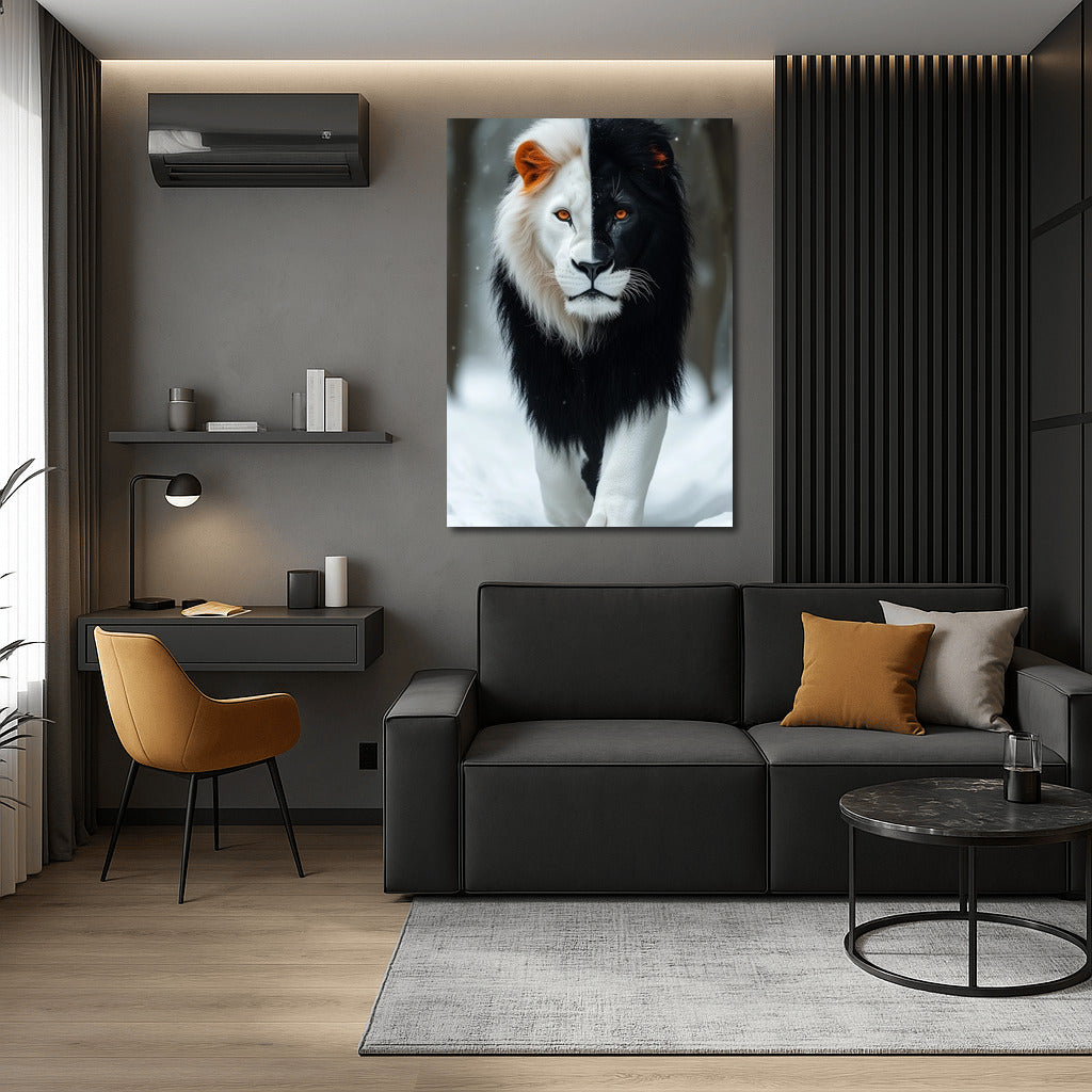 The King of Snows: Lion in Cold Majesty