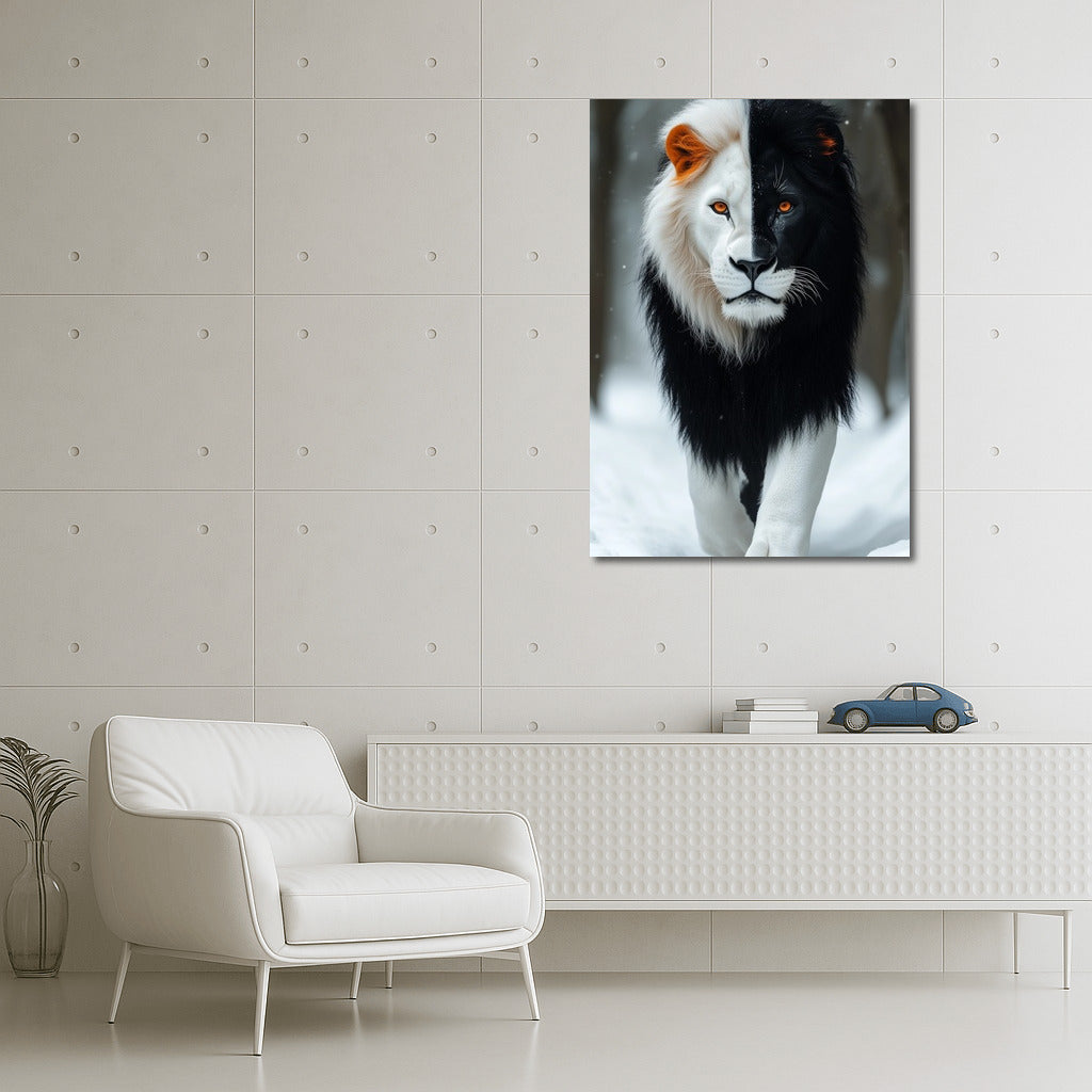 The King of Snows: Lion in Cold Majesty