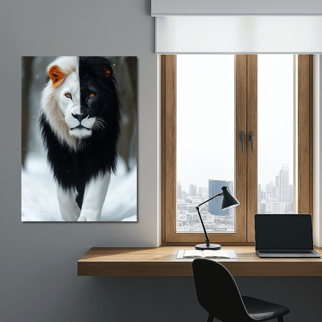 The King of Snows: Lion in Cold Majesty