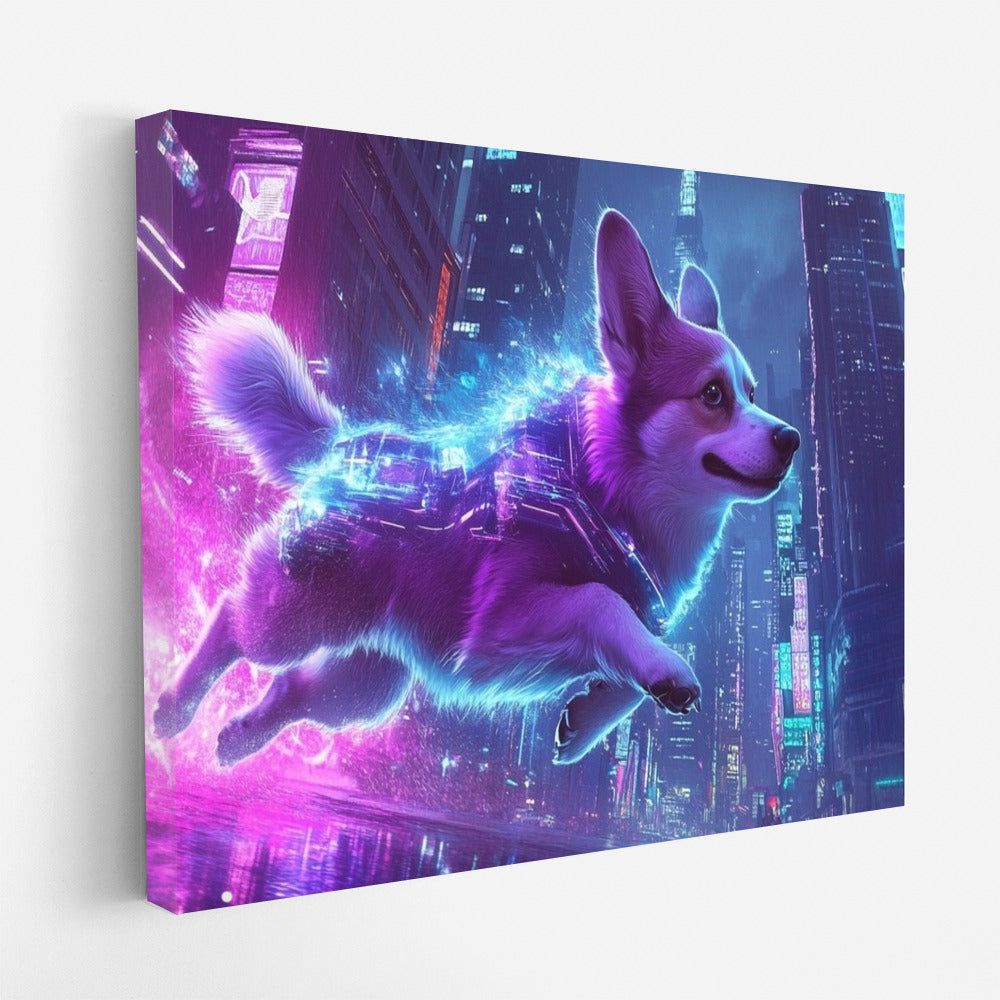 Cybercorgi Neon Odyssey