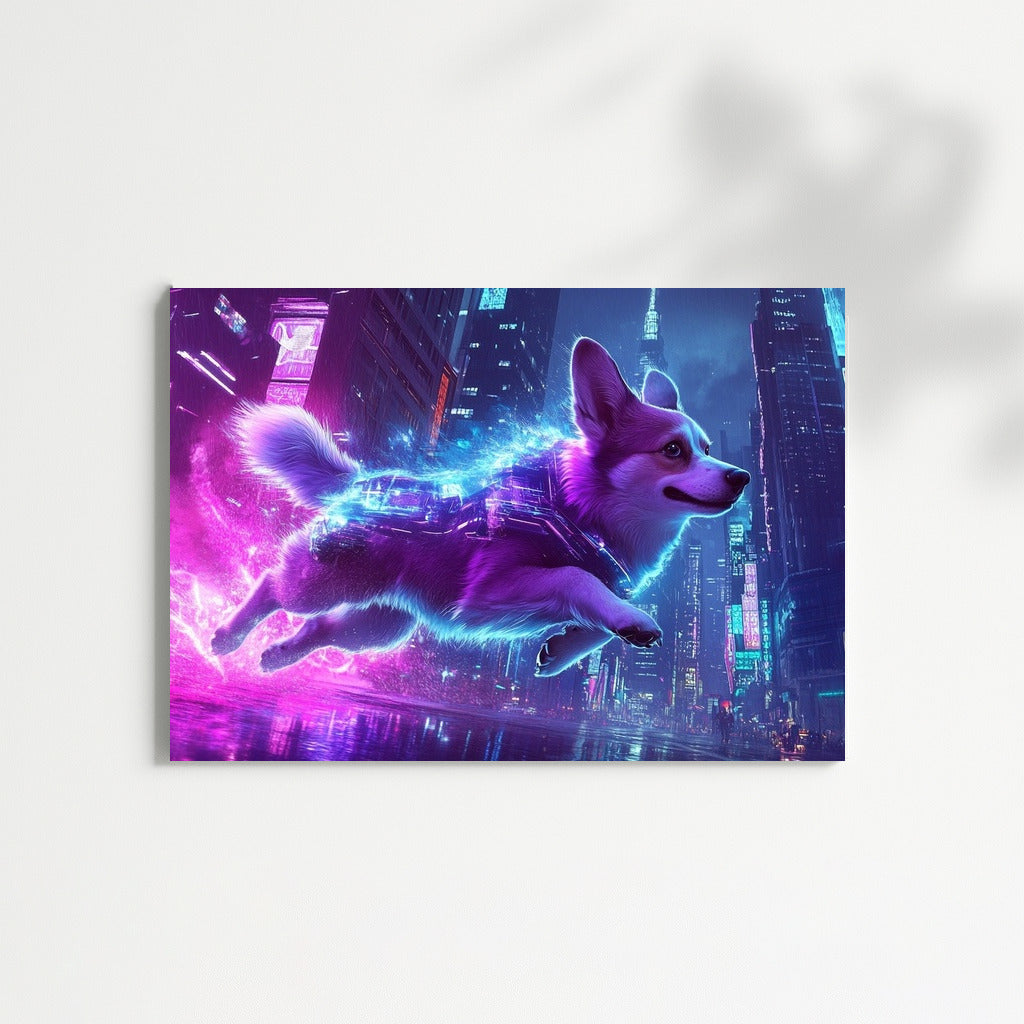 Cybercorgi Neon Odyssey