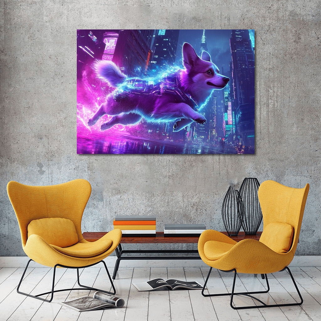 Cybercorgi Neon Odyssey