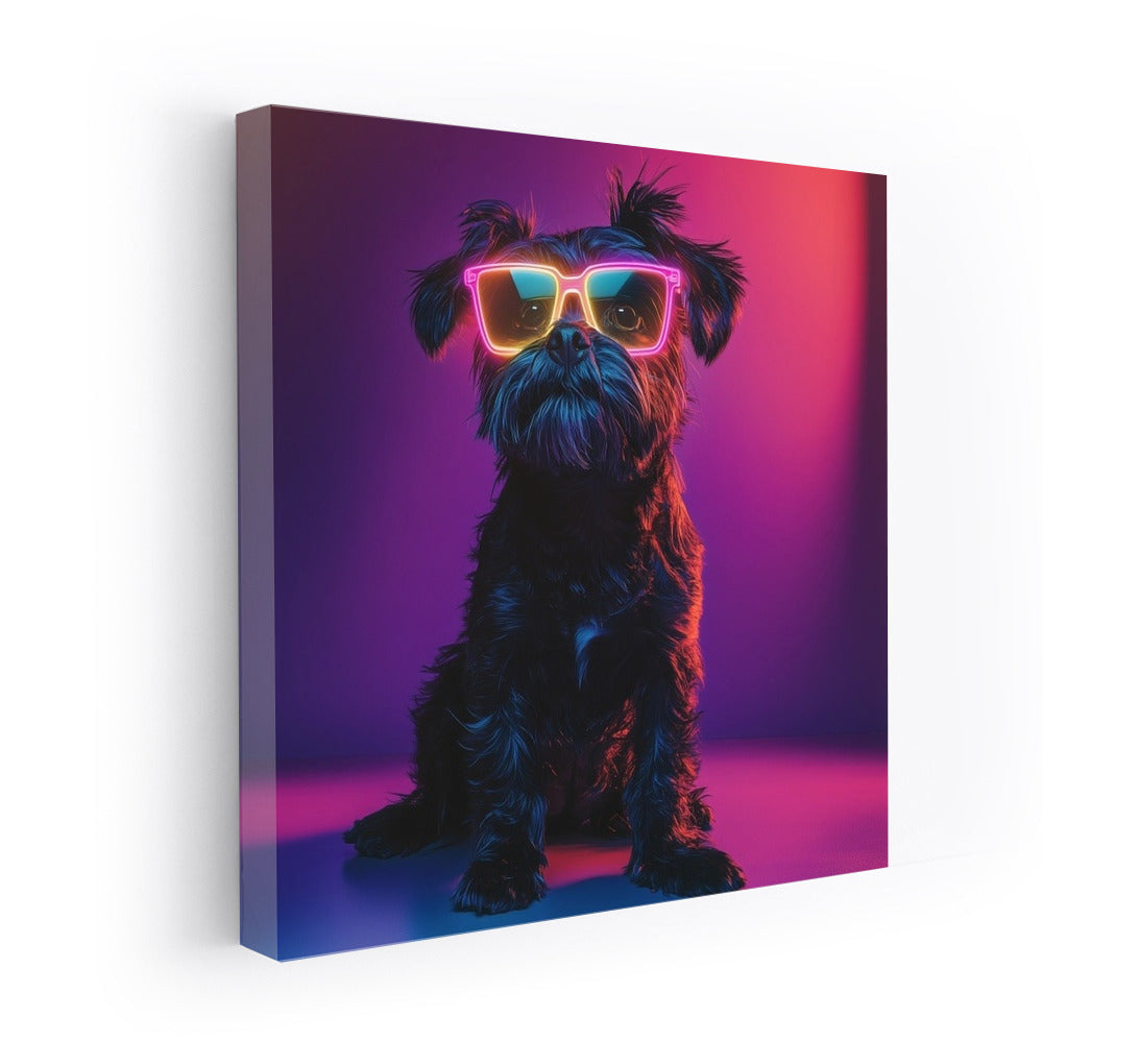 Neon Puppy: Looking Through Rainbow Lenses