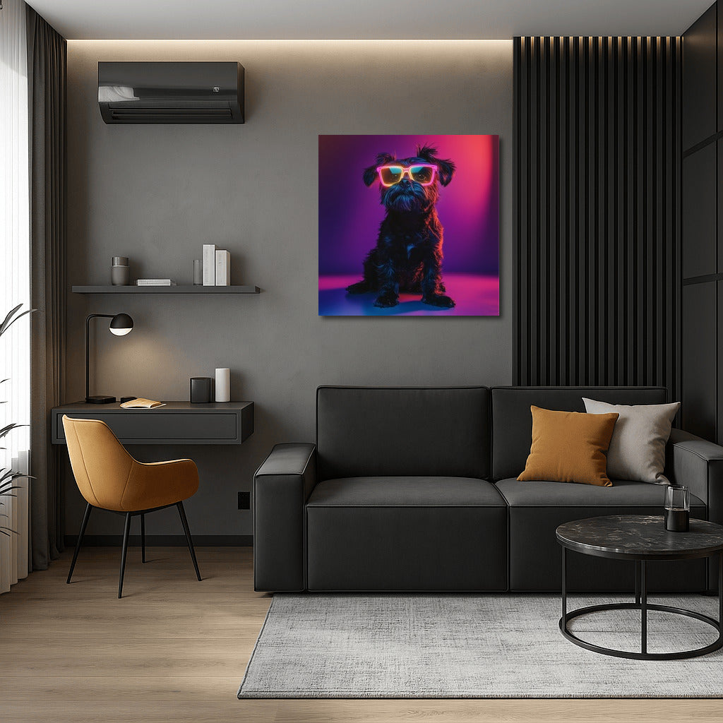 Neon Puppy: Looking Through Rainbow Lenses