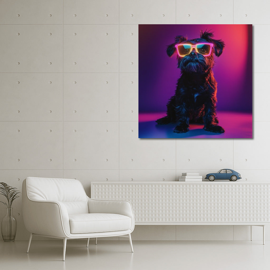 Neon Puppy: Looking Through Rainbow Lenses