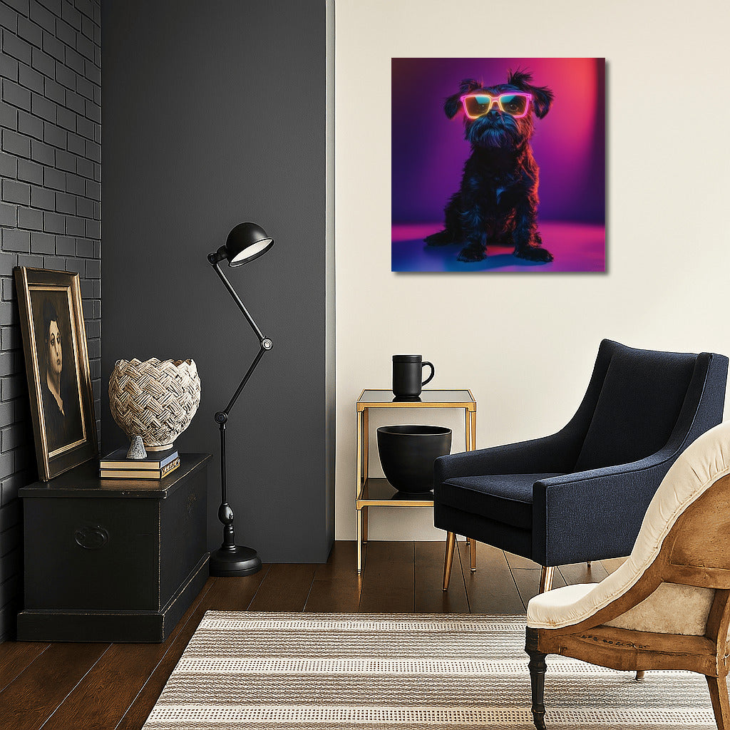 Neon Puppy: Looking Through Rainbow Lenses