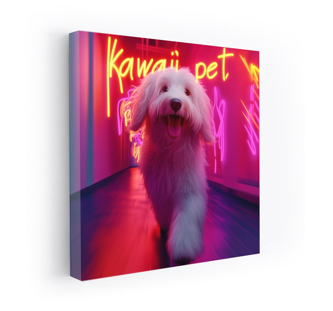 Neon Fluffy: Light of Comfort