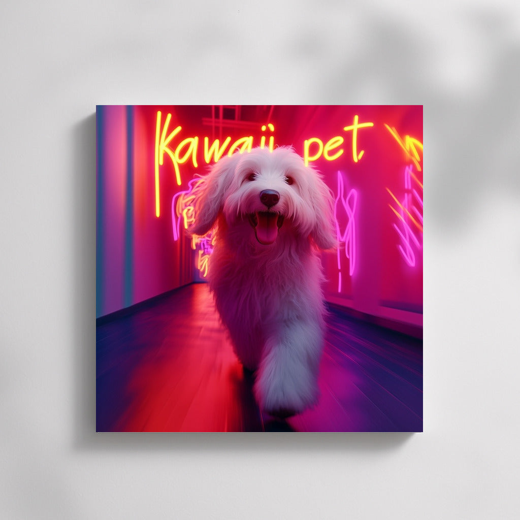 Neon Fluffy: Light of Comfort