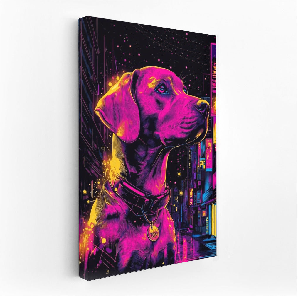 Light Dog in the City of Lights