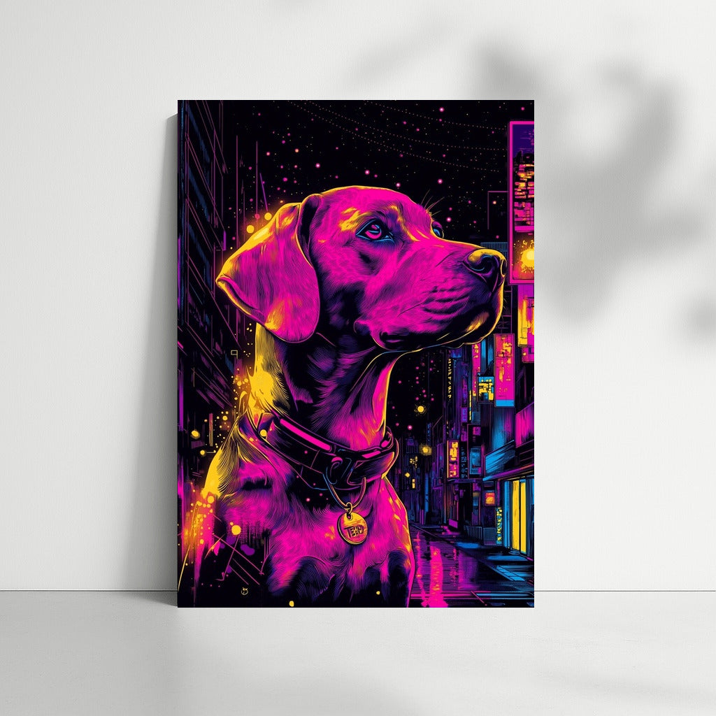 Light Dog in the City of Lights