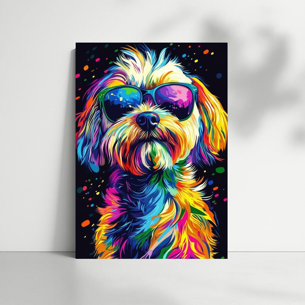 Sun Dog in Pop Art