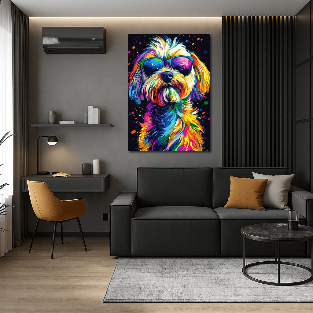 Sun Dog in Pop Art