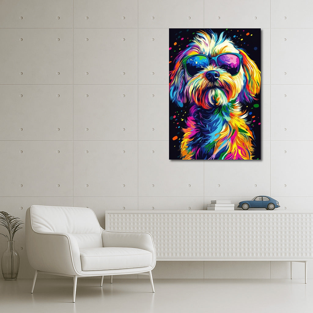 Sun Dog in Pop Art