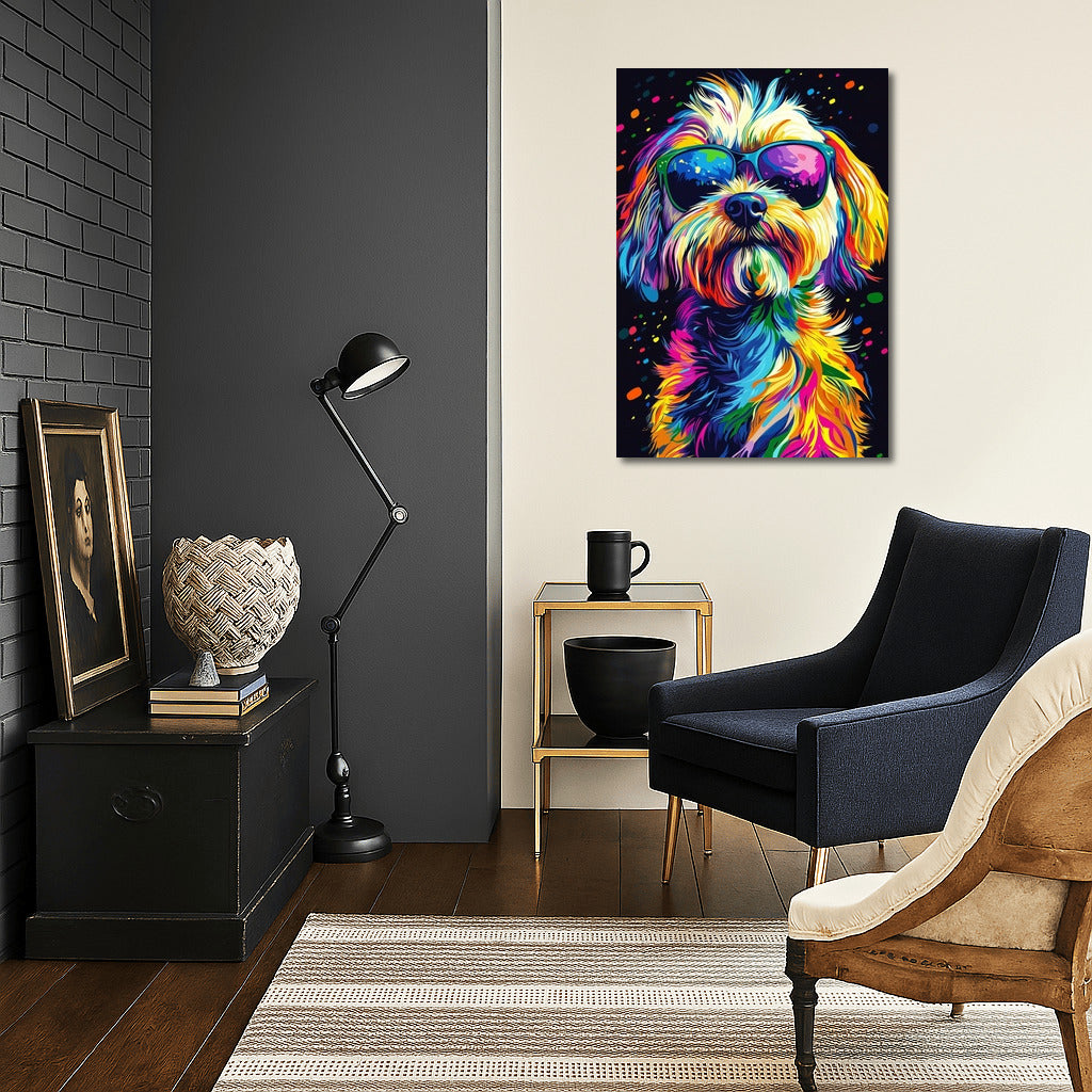 Sun Dog in Pop Art