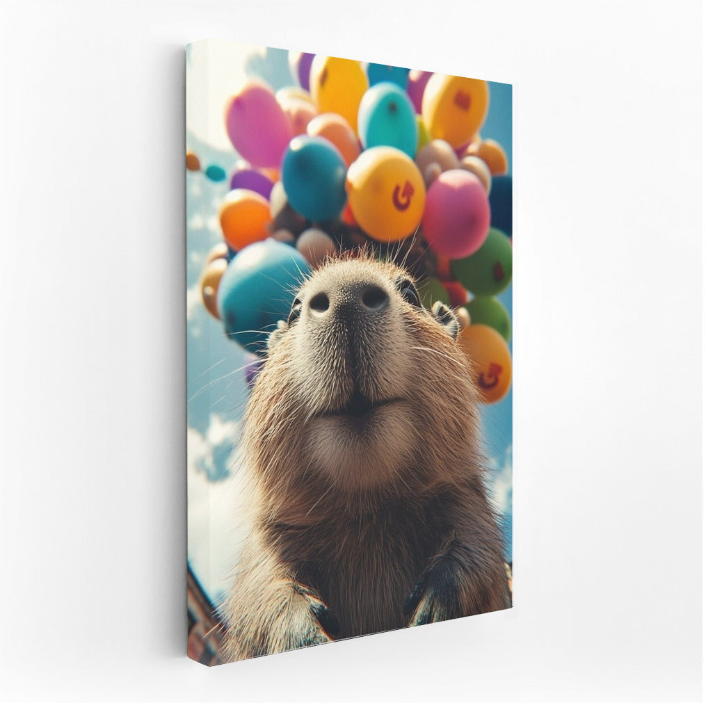 Capybara's Sky Flight
