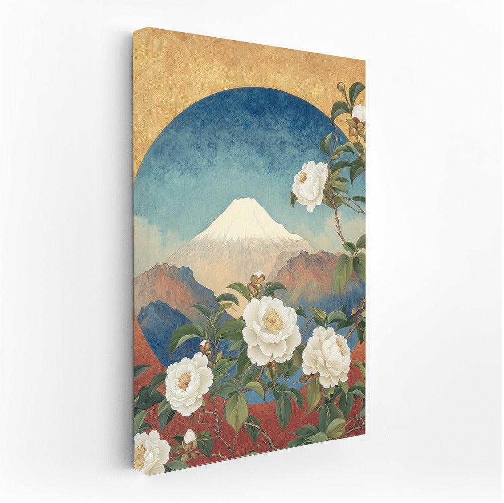 Flowers in the Embrace of the Peaks