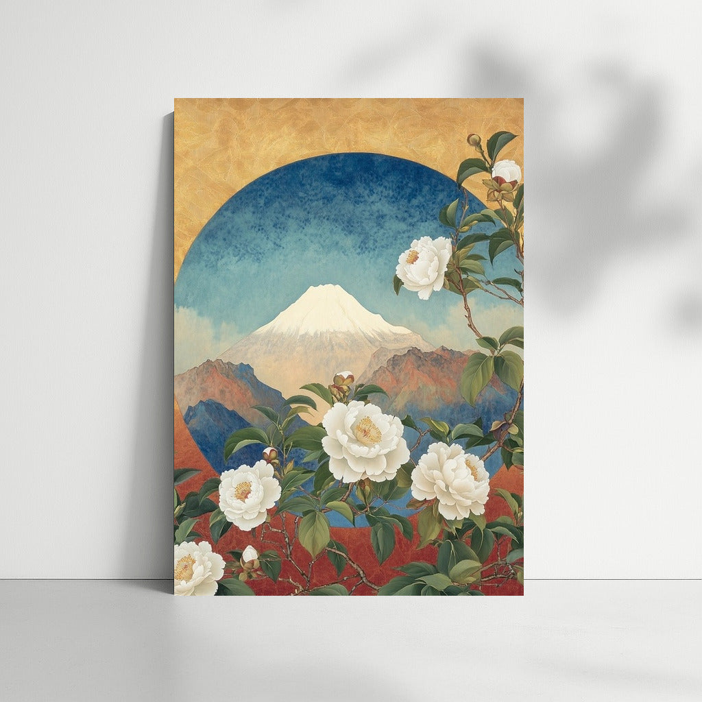 Flowers in the Embrace of the Peaks