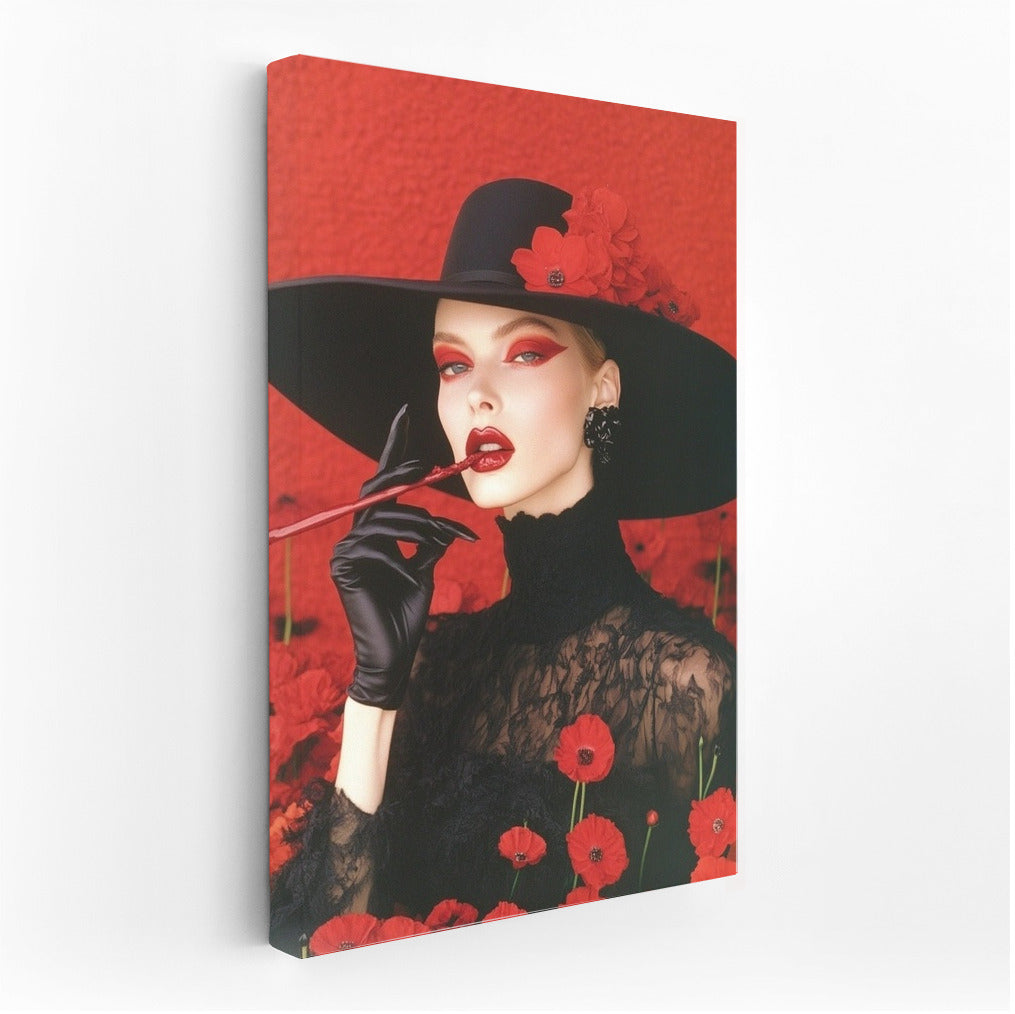 The Secret in the Hat in the Scarlet Field
