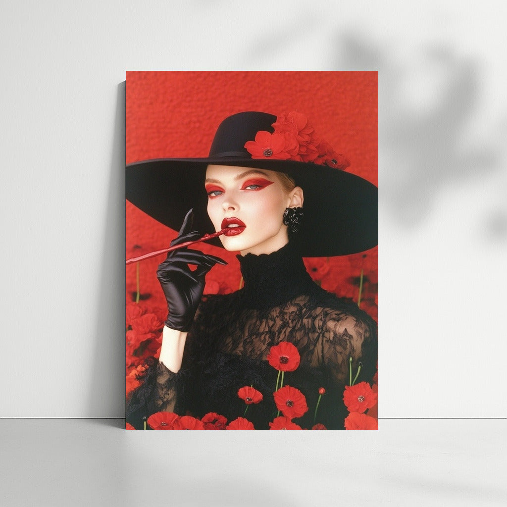 The Secret in the Hat in the Scarlet Field