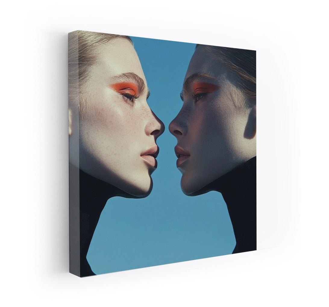 Double Reflection: The Fusion of Nature and Creativity