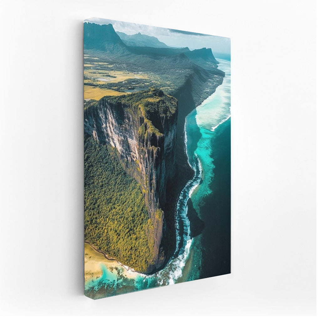 Turquoise Symphony of the Cliffs