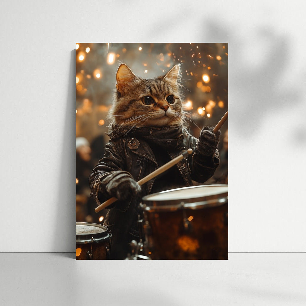 Rock 'n' Paws: The Rhythm That Meows