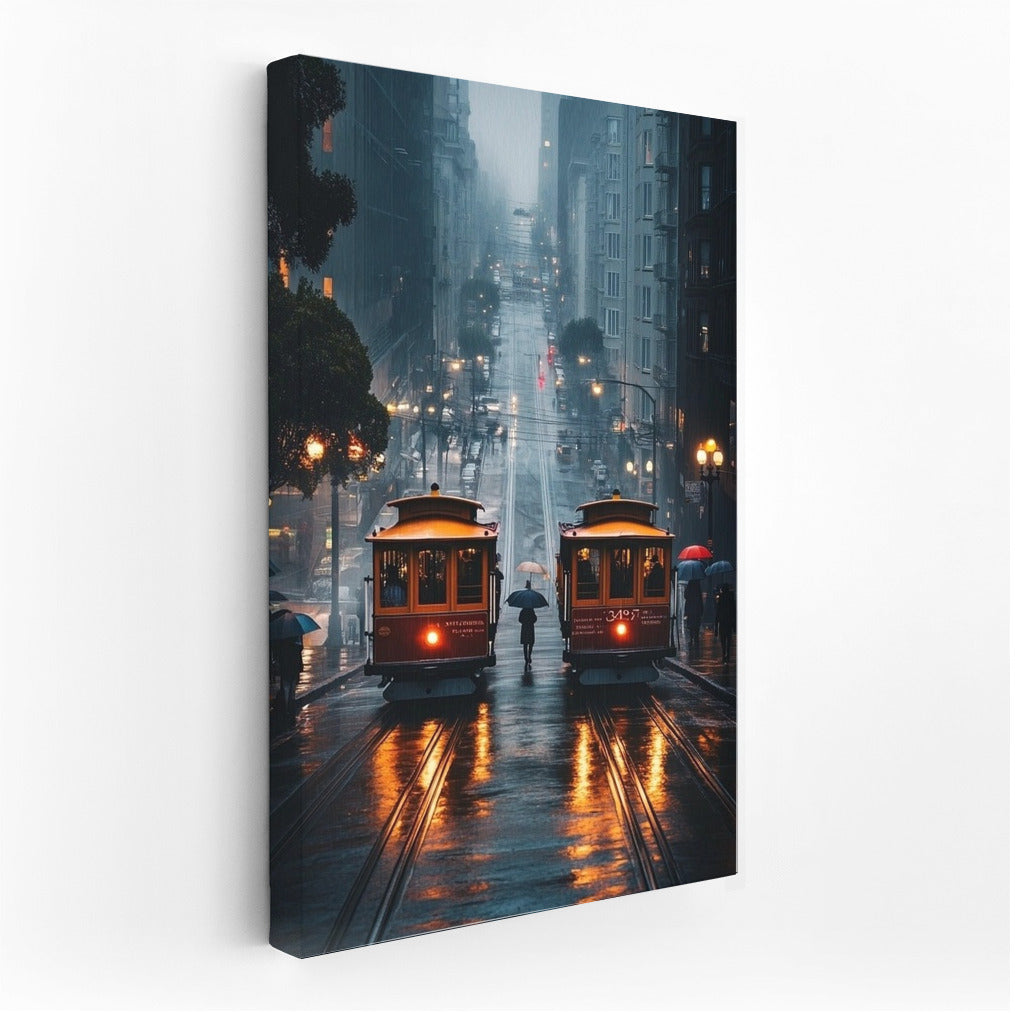 Dance of the Trams in the Rainy Symphony