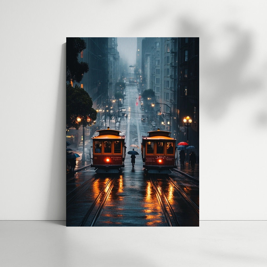 Dance of the Trams in the Rainy Symphony