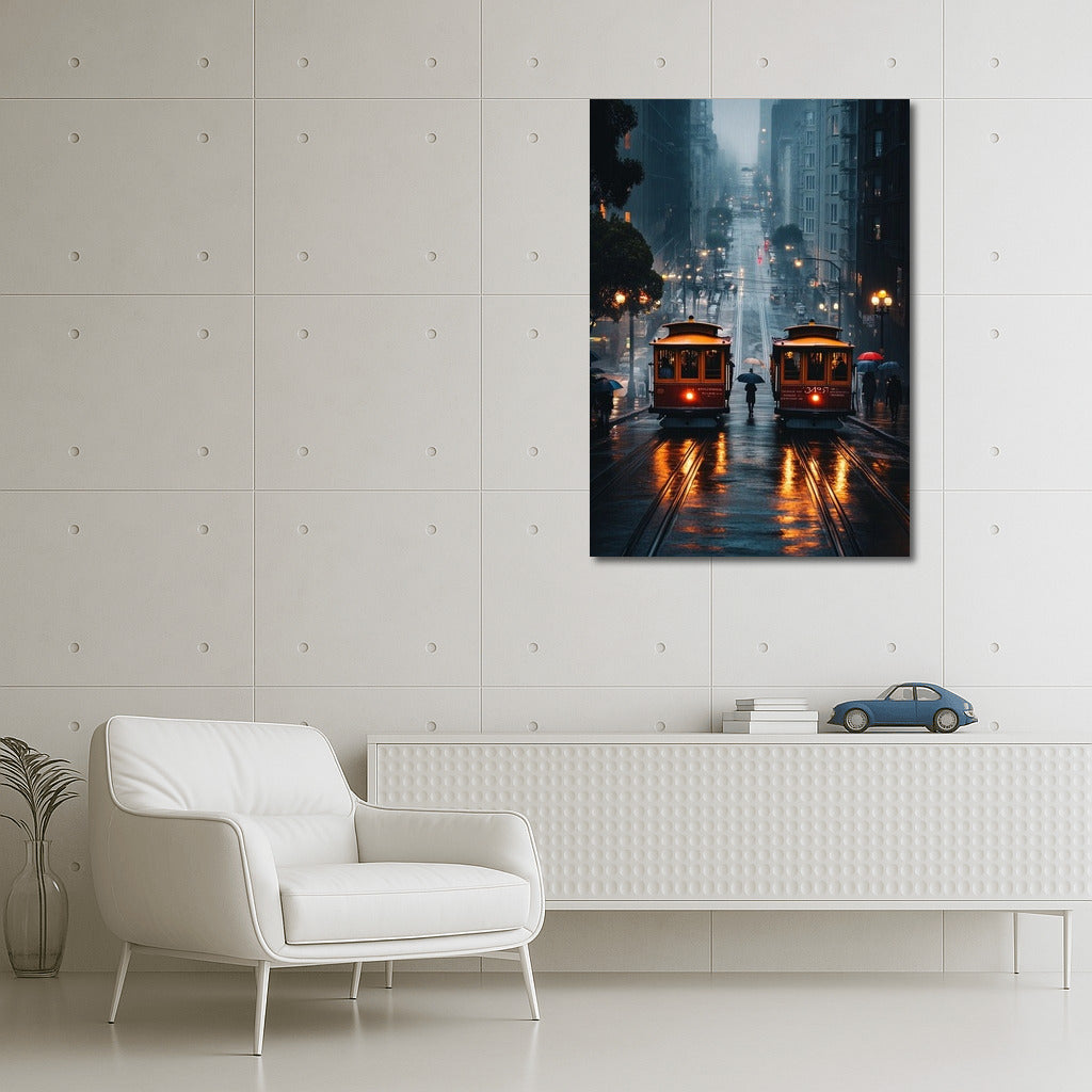Dance of the Trams in the Rainy Symphony