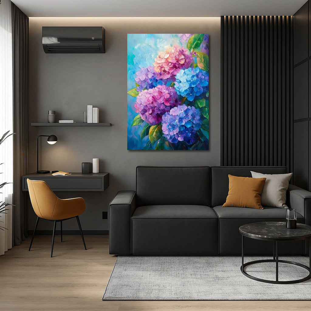 Hydrangea Waltz: Symphony of Blossom