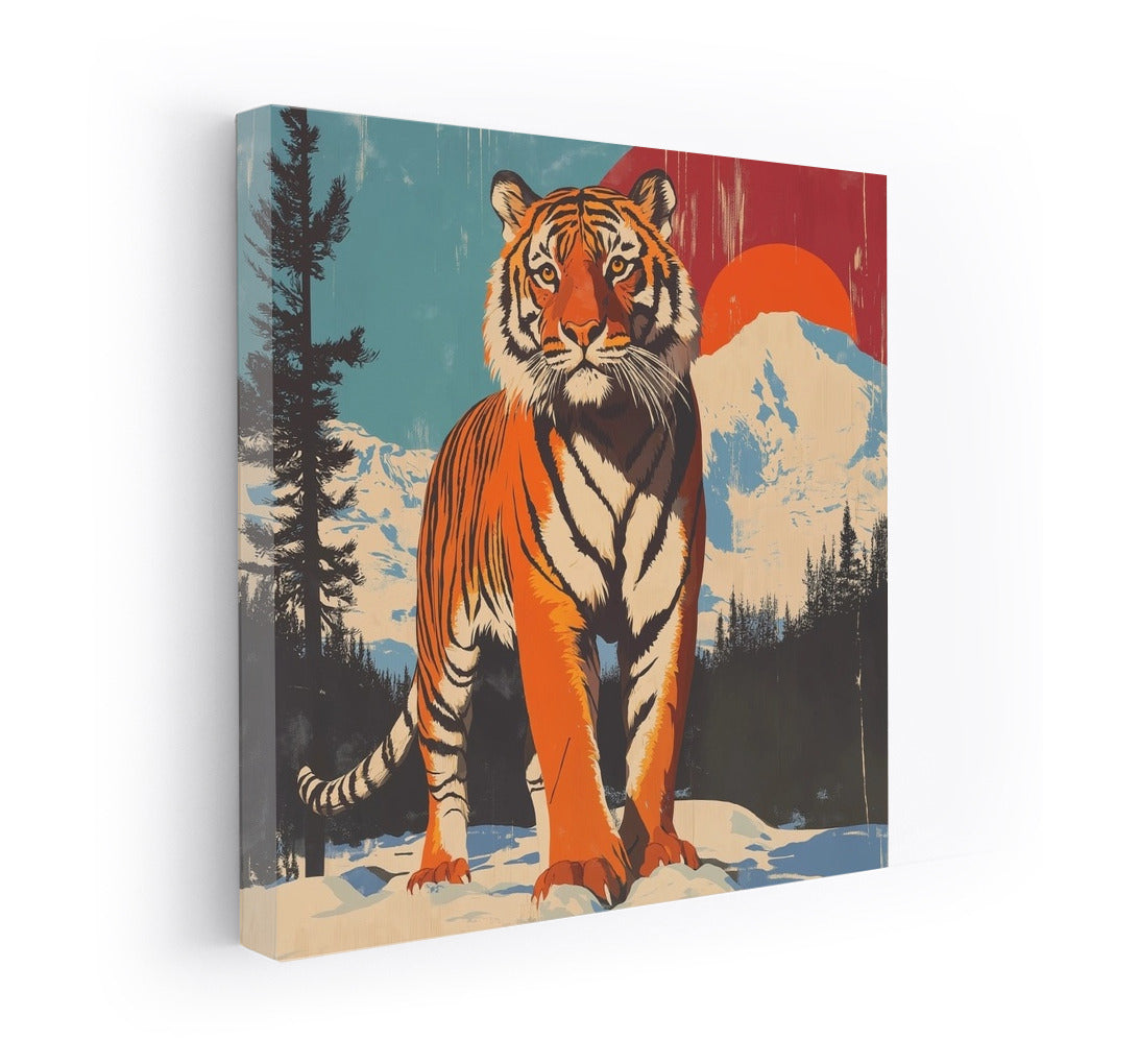 Mountain Guardian: The Tiger's Majesty