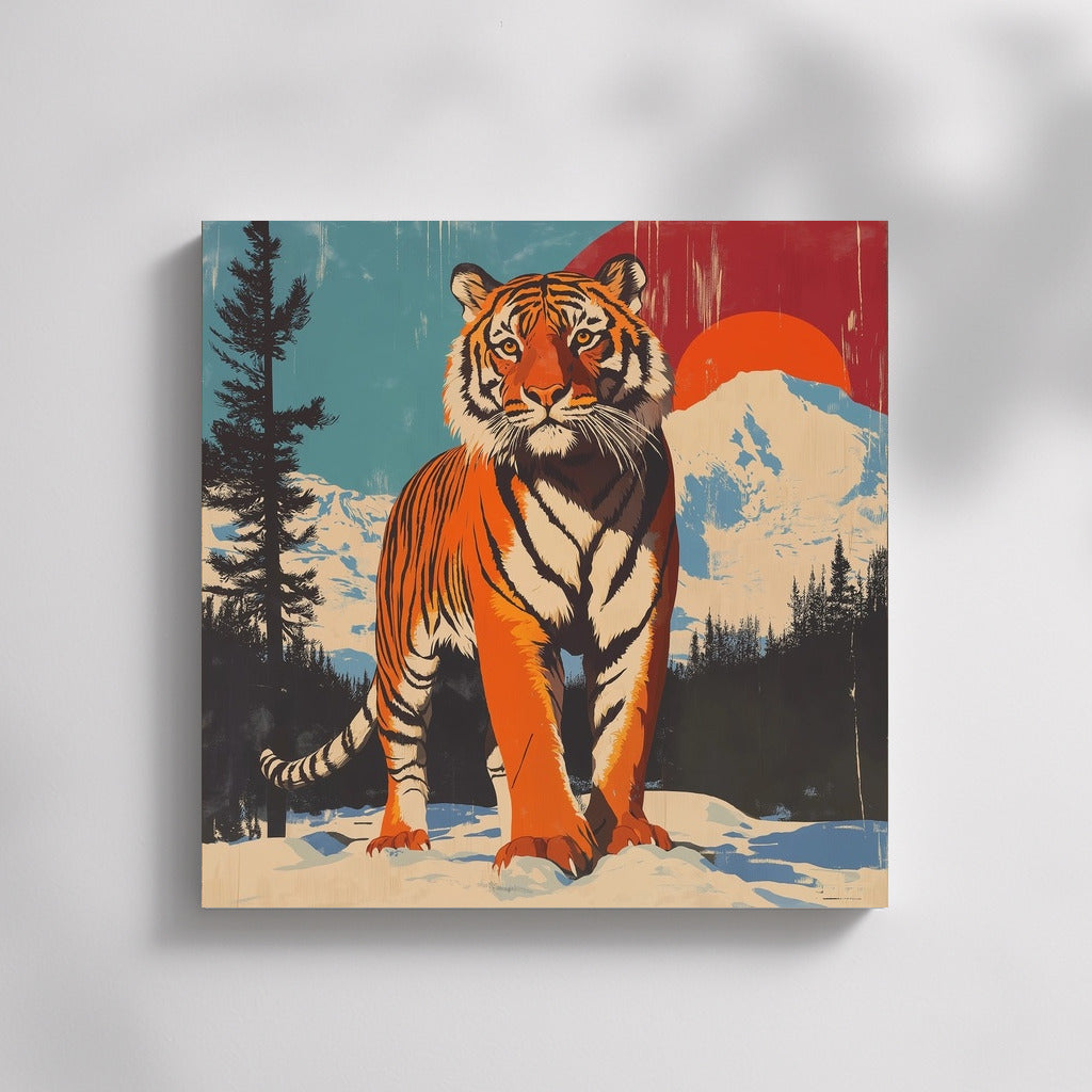 Mountain Guardian: The Tiger's Majesty