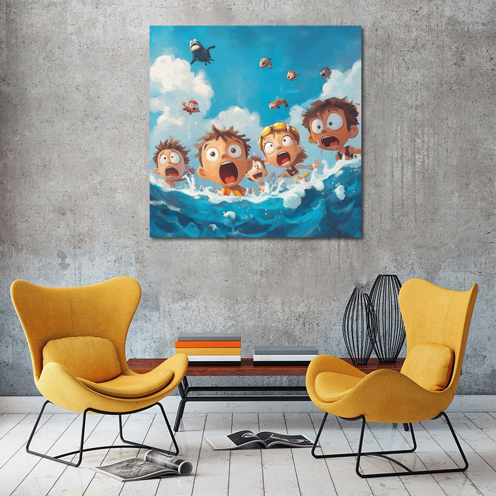 Beach Tales: Sea Whirlwind of Joy