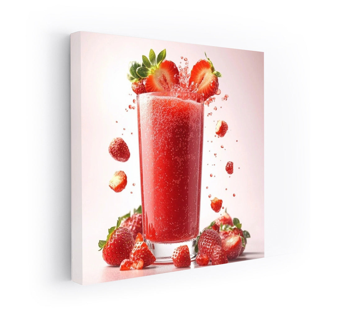 Juicy Explosion: Strawberry Brightness