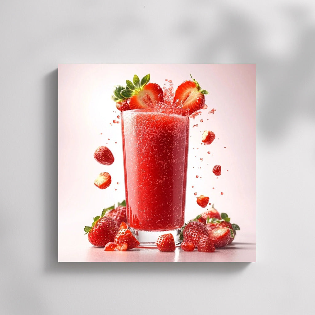 Juicy Explosion: Strawberry Brightness