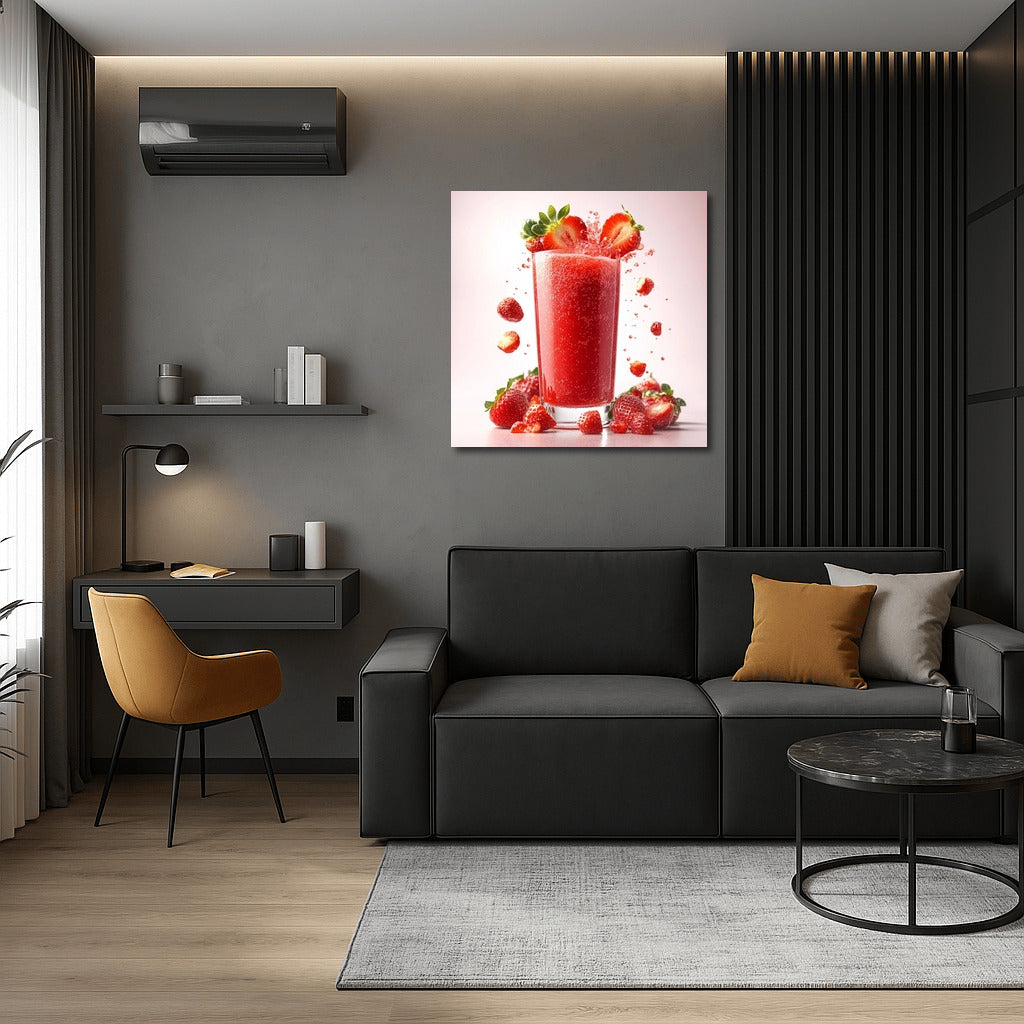 Juicy Explosion: Strawberry Brightness
