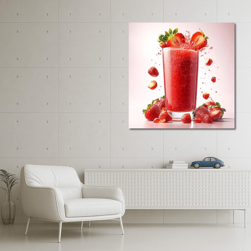 Juicy Explosion: Strawberry Brightness